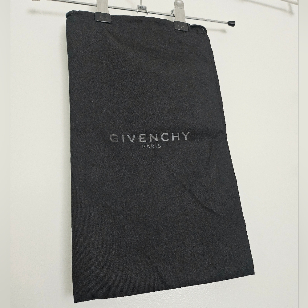 GIVENCHY Drawstring Closure Black Dust Bag 8 1/4 × 14 7/8 Approx
